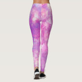 Moderne Abstracte achtergrond Leggings (Achterkant)