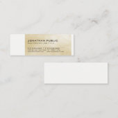 Moderne Abstracte achtergrond Professionele Plain Mini Visitekaartje (Voorkant / Achterkant)