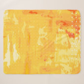 Moderne abstracte achtergrond van heldere penseels sherpa deken (Voorkant (horizontaal))