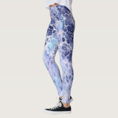 Moderne Abstracte acrylverf Leggings (Links)
