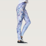 Moderne Abstracte acrylverf Leggings<br><div class="desc">Dit moderne ontwerp heeft een abstract paarse, witte en blauwe motief. #modern #abstract #texture #textured #paint #acrylic #pattern #design #designer #trending #trendy #clothing #style #stylish #mode #fashionable #girly #apparel #women #paarse #lila #lavender #blue #turquoise #white #leggings</div>