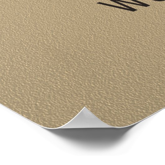 Moderne abstracte afbeelding grappige inspiratie s poster (Hoek)