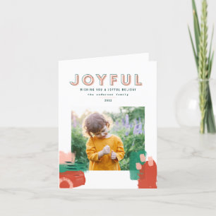 Moderne abstracte afbeelding rood, roze + groene f aankondiging