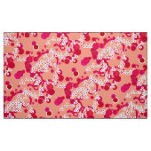 Moderne Abstracte afdruk van Confetti, koraal en F Stof (Fat Quarter)