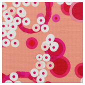 Moderne Abstracte afdruk van Confetti, koraal en F Stof (Close Up)
