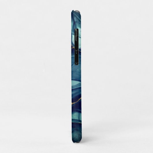 Moderne Abstracte Alcohol Ink iPhone/iPad case (Achterkant/links)