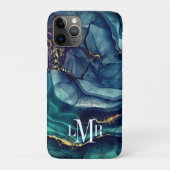 Moderne Abstracte Alcohol Ink iPhone/iPad case (Achterkant)