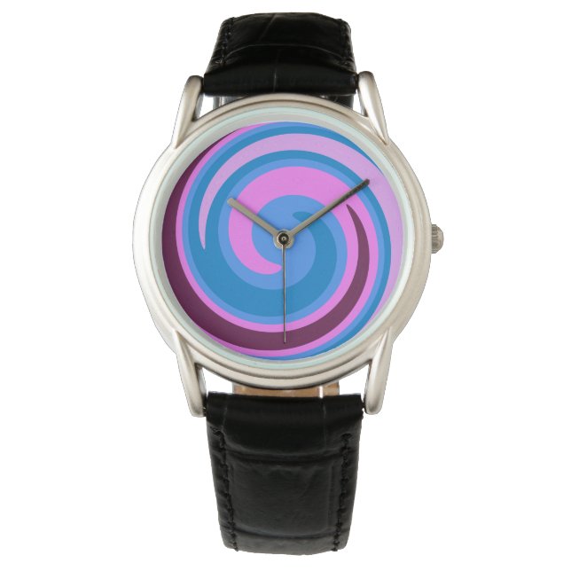 Moderne Abstracte Art. 104 Horloge (Voorkant)
