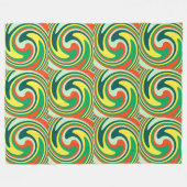 Moderne Abstracte Art. 2 Fleece Deken (Voorkant (Horizontaal))