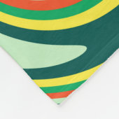 Moderne Abstracte Art. 2 Fleece Deken (Hoek)