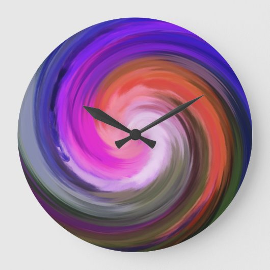 Moderne Abstracte Art. 34 Grote Klok (Voorkant)