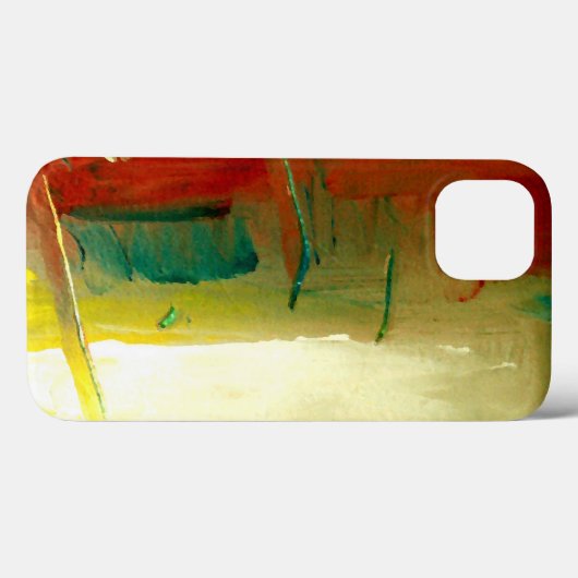 Moderne Abstracte Art iPad Air Case (Achterkant (horizontaal))