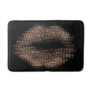 Moderne Abstracte art Lips #18 Badmat