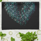 Moderne Abstracte art Lips #23 Theedoek (Gevouwen)