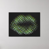 Moderne Abstracte art Lips #28 Canvas Afdruk (Voorkant)