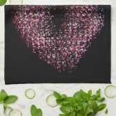 Moderne Abstracte art Lips #30 Theedoek (Gevouwen)