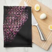 Moderne Abstracte art Lips #30 Theedoek (Quarter Fold)