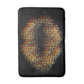 Moderne Abstracte art Lips #34 Badmat (Voorkant Verticaal)