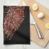 Moderne Abstracte art Lips #45 Theedoek (Quarter Fold)