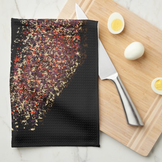 Moderne Abstracte art Lips #45 Theedoek (Quarter Fold)