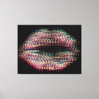 Moderne Abstracte art Lips #52