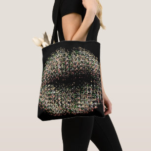 Moderne Abstracte art Lips #9 Tote Bag