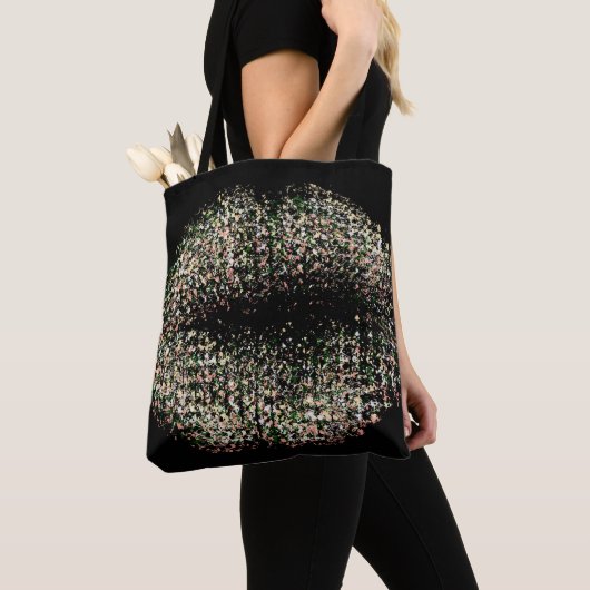 Moderne Abstracte art Lips #9 Tote Bag (Dichtbij)