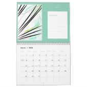 Moderne Abstracte Art Notes-planningskunst Kalender (Mar 2026)