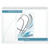 Moderne Abstracte Art Notes-planningskunst Kalender (Hoes)