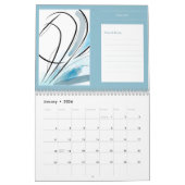Moderne Abstracte Art Notes-planningskunst Kalender (Jan 2026)