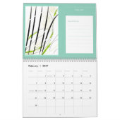 Moderne Abstracte Art Notes-planningskunst Kalender (Feb 2027)