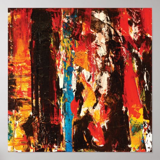 Moderne Abstracte Art Print (Voorkant)