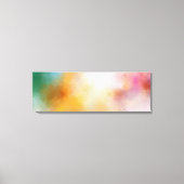 Moderne Abstracte Art Red Yellow Blue Paars Green Canvas Afdruk (Voorkant)