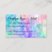 Moderne Abstracte artiest Visitekaartje (Voorkant)