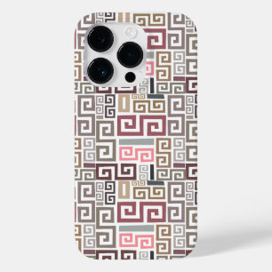 moderne abstracte artistieke gekleurde lijnen Case-Mate iPhone 14 pro hoesje