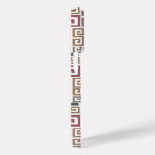 moderne abstracte artistieke gekleurde lijnen Case-Mate iPhone case (Achterkant / Rechts)