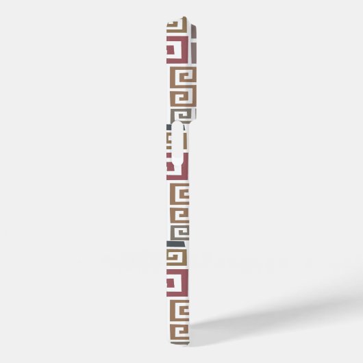 moderne abstracte artistieke lijnen Case-Mate iPhone case (Achterkant / Rechts)