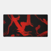 Moderne Abstracte artistieke schilderstreken met n Bureaumat (Voorkant)