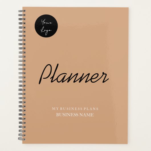 Moderne Abstracte bedrijfsplanner Planner (Voorkant)