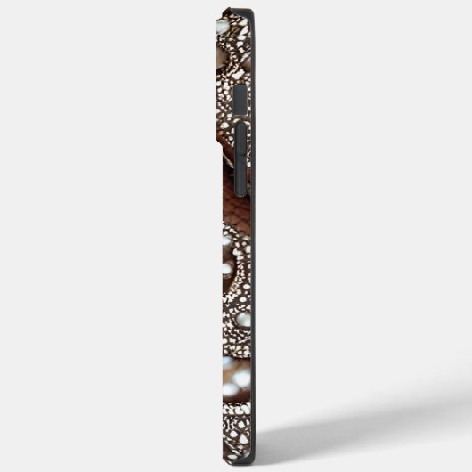 Moderne Abstracte bladlederlijnen  Case-Mate iPhone Case (Achterkant / Links)