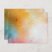 Moderne Abstracte, blanco kleurenweergave Sjabloon (Voorkant / Achterkant)