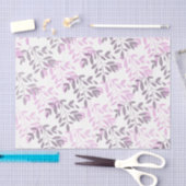 Moderne abstracte bloem botanisch blad tissuepapier (Craft)