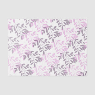Moderne abstracte bloem botanisch blad tissuepapier