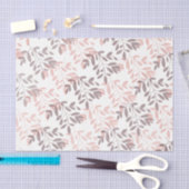 Moderne abstracte bloem botanisch blad tissuepapier (Craft)