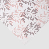Moderne abstracte bloem botanisch blad tissuepapier (Detail)
