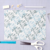 Moderne abstracte bloem botanisch blad tissuepapier (Craft)