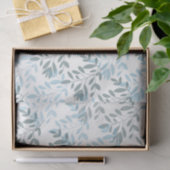 Moderne abstracte bloem botanisch blad tissuepapier (Geschenk)