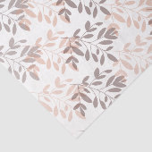 Moderne abstracte bloem botanische blad tissuepapier (Detail)