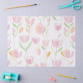 Moderne Abstracte Bloem Lijn Patroon (5) Tissuepapier (Craft)