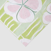 Moderne Abstracte Bloem Lijn Patroon (9) Tissuepapier (Detail)
